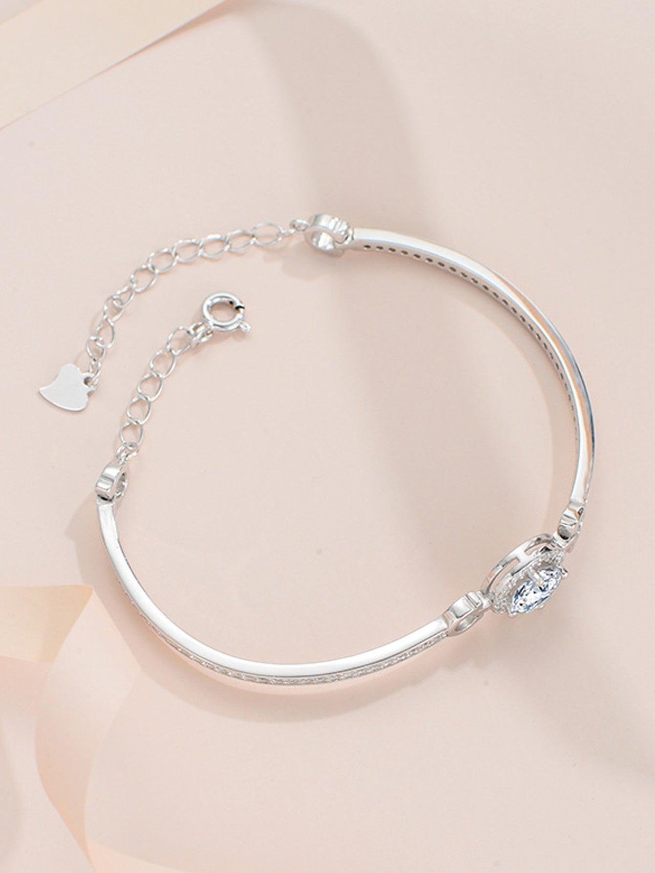 Wedding S925 1ct Moissanite Bracelets Advanced Unique Silver Collection