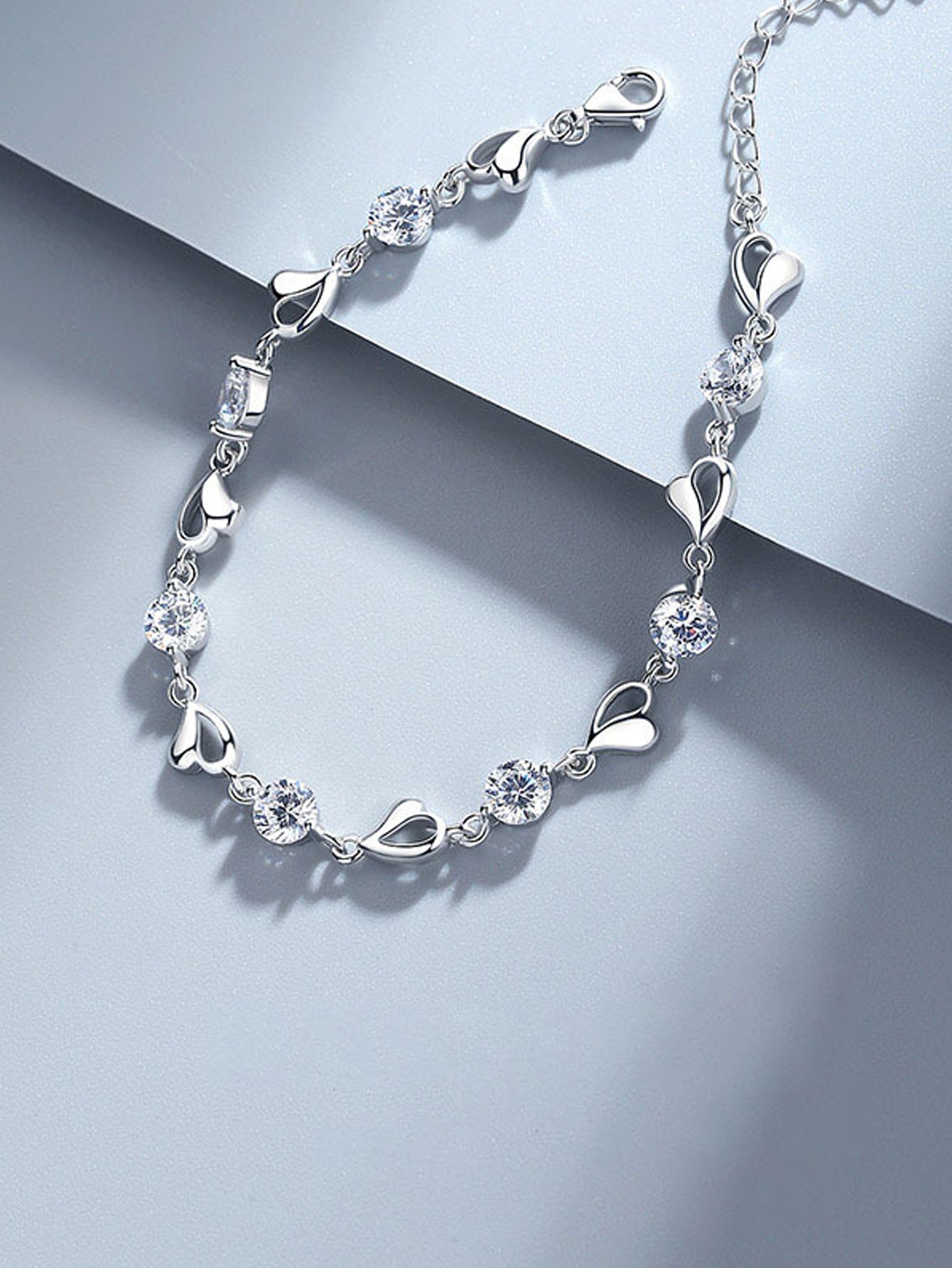 Elegant Women's 925 Sterling Silver Moissanite Gorgeous