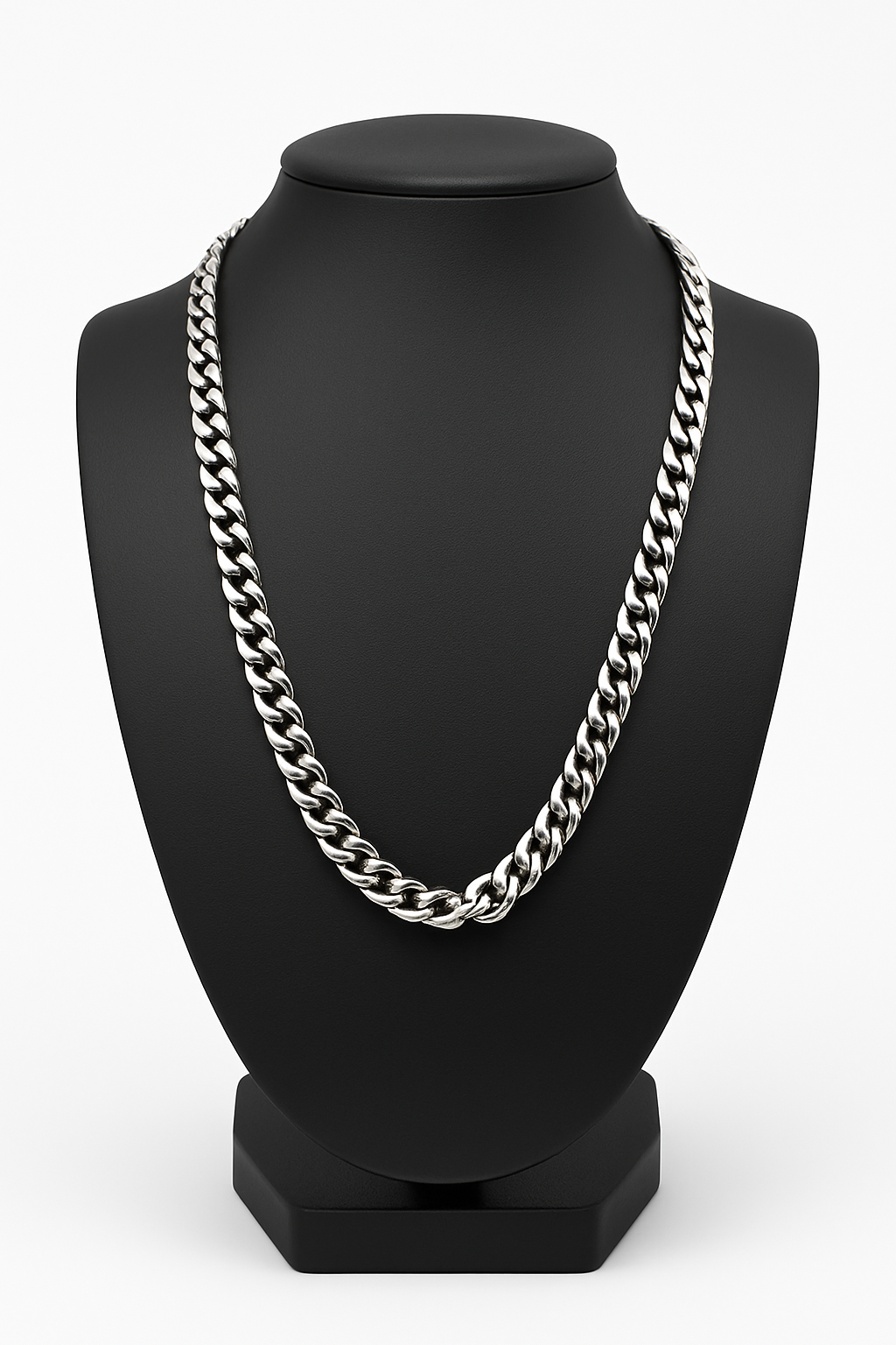 Hip-hop Geometric Titanium Steel plating men necklace