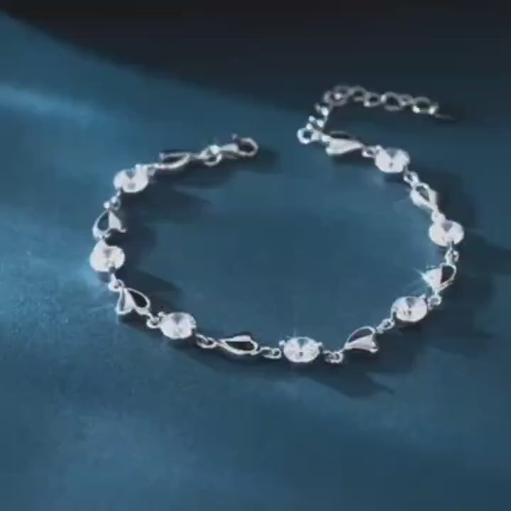 Elegant Women's 925 Sterling Silver Moissanite Gorgeous